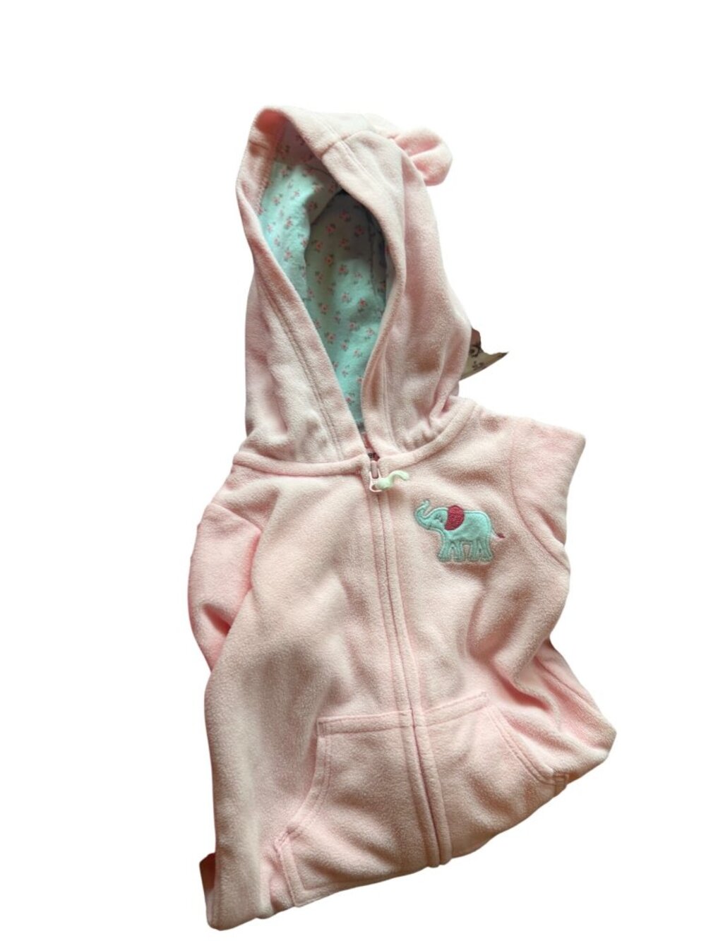 Carters Baby Girl 6-Piece Outfit Set 3-9 Months Pink & Floral Patterns - Picture 3 of 6